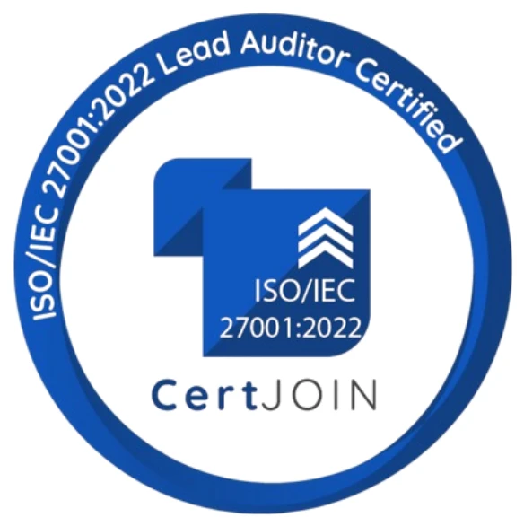 Certificación ISO/IEC 27001:2022 Lead Auditor, de CertJoin